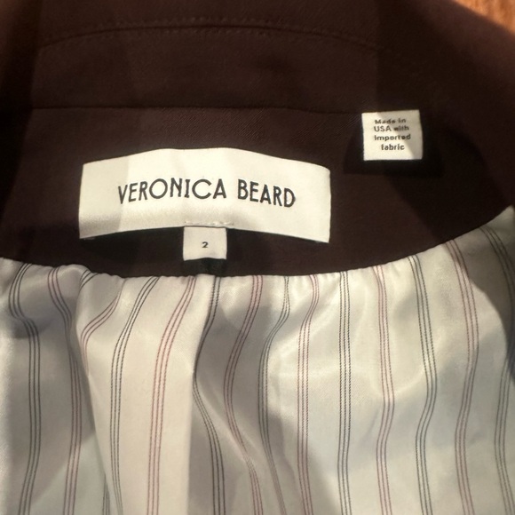 Veronica Beard Deep Burgundy Blazer - Picture 7 of 7